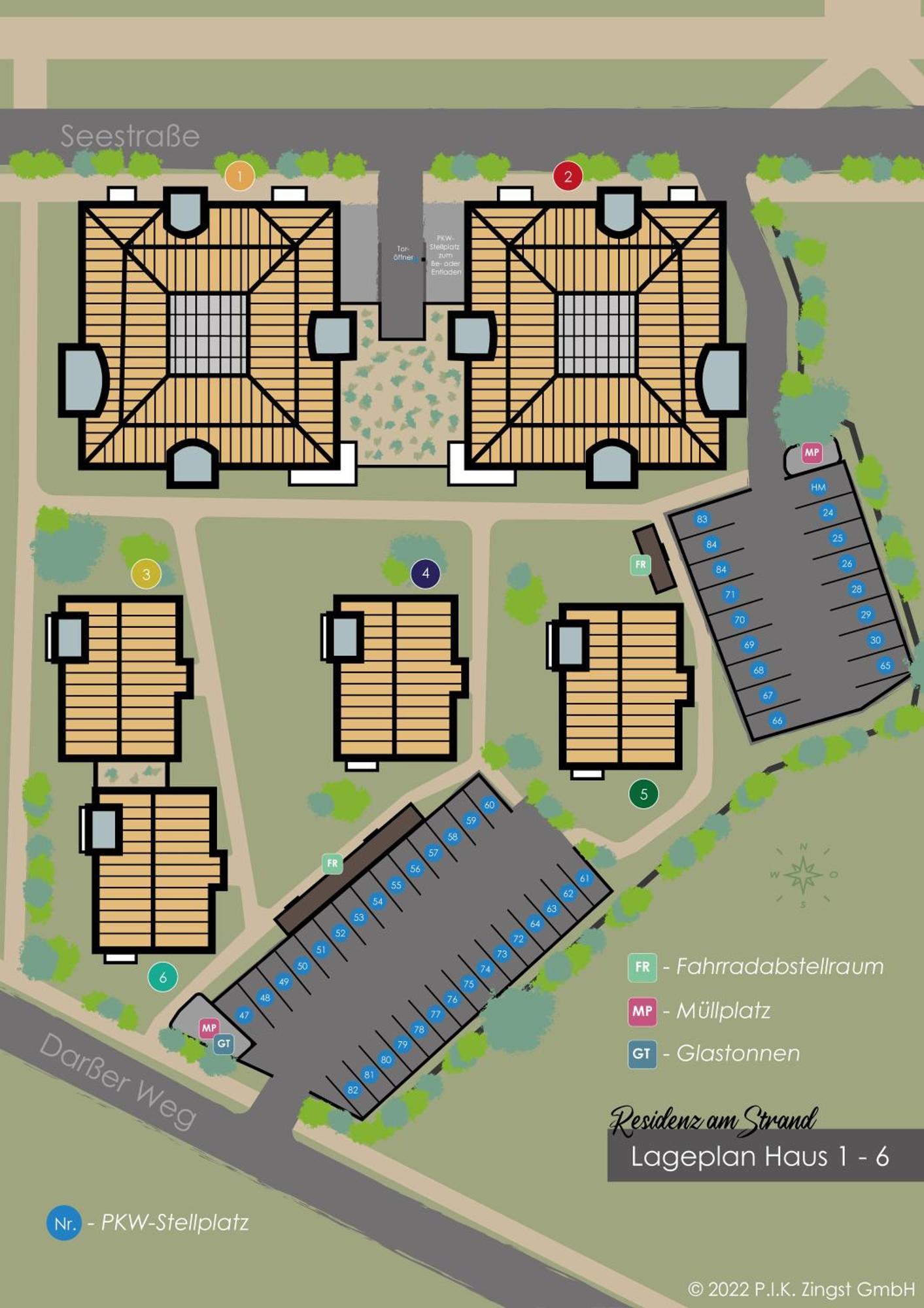 Residenz Am Strand Wohnung 6-82 Zingst Zewnętrze zdjęcie